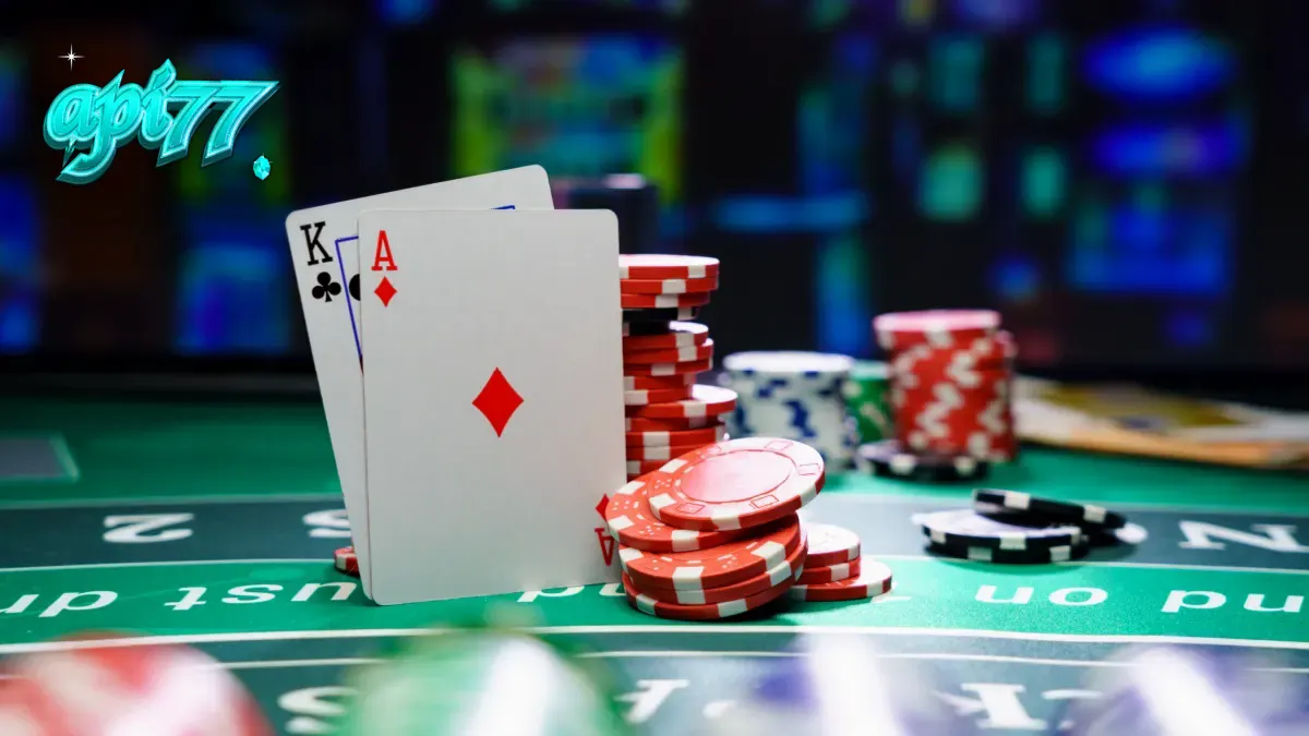 Tampilan meja Blackjack Live di studio baru Amusnet dengan pencahayaan elegan dan antarmuka modern.